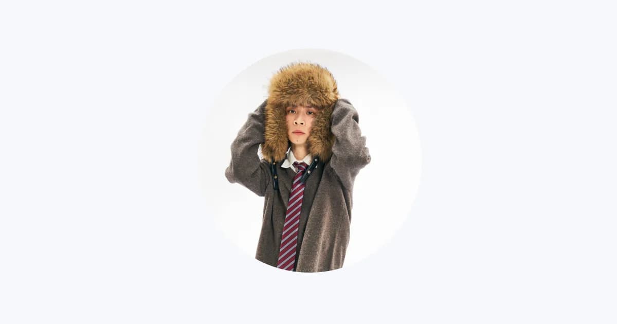 Bridge the Chongqing rapper in his official Apple Music artist portrait