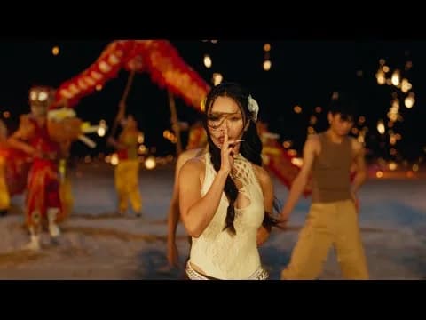 Vinida Weng performing in the official WAIYA music video