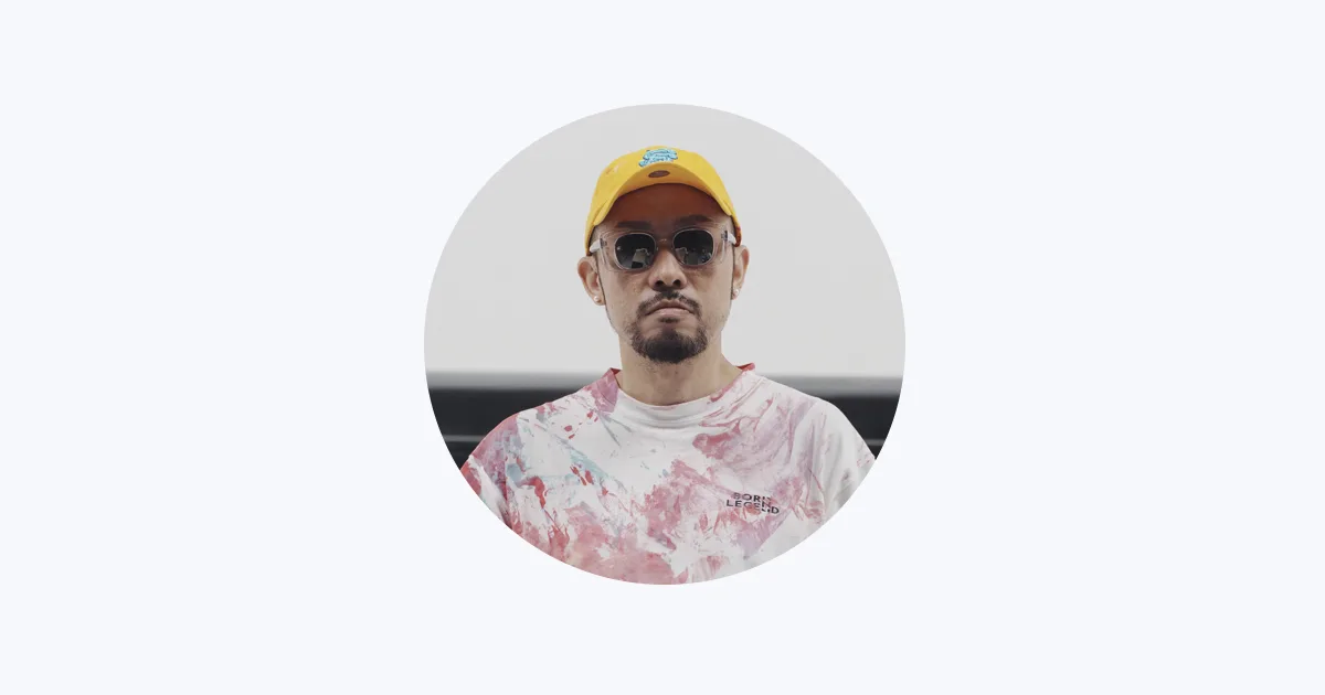 MC HotDog the Taiwanese rapper in his official Apple Music artist portrait