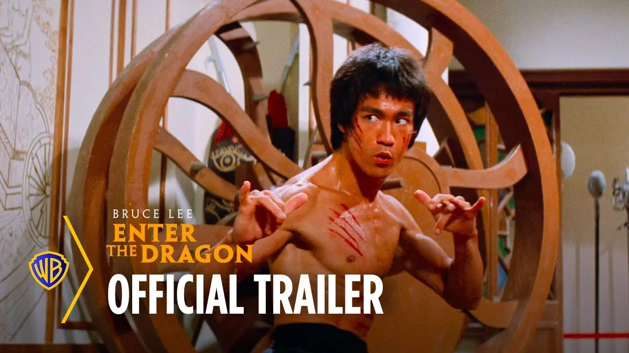 Bruce Lee in the mirror room from Warner Bros.' official Enter the Dragon 4K trailer