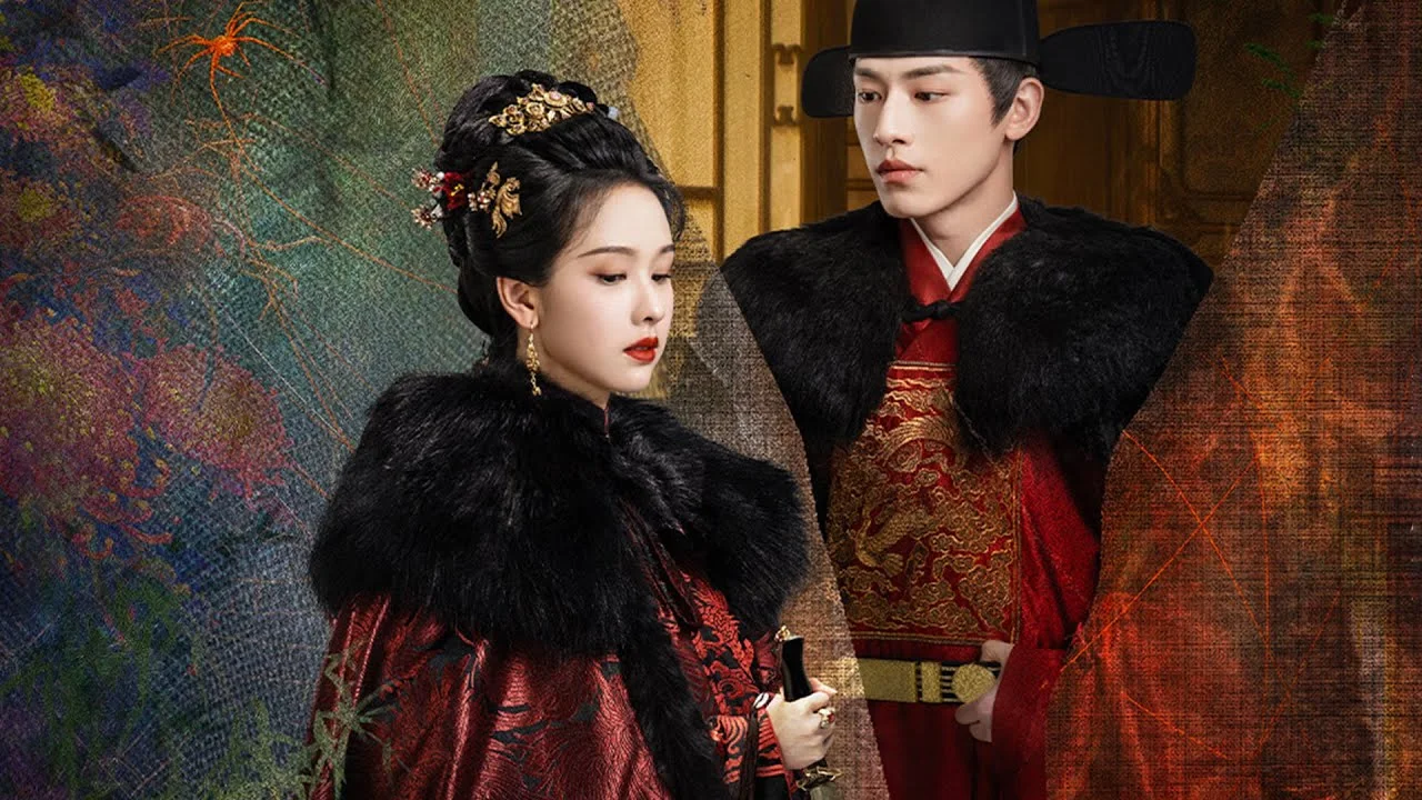 Chen Duling and Xin Yunlai in Tencent Video's official trailer artwork for The Glory