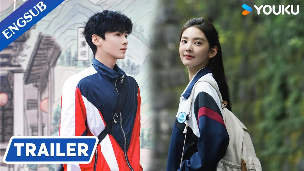 Zhang Ruonan as Wen Yifan beside Bai Jingting in YOUKU's official The First Frost teaser