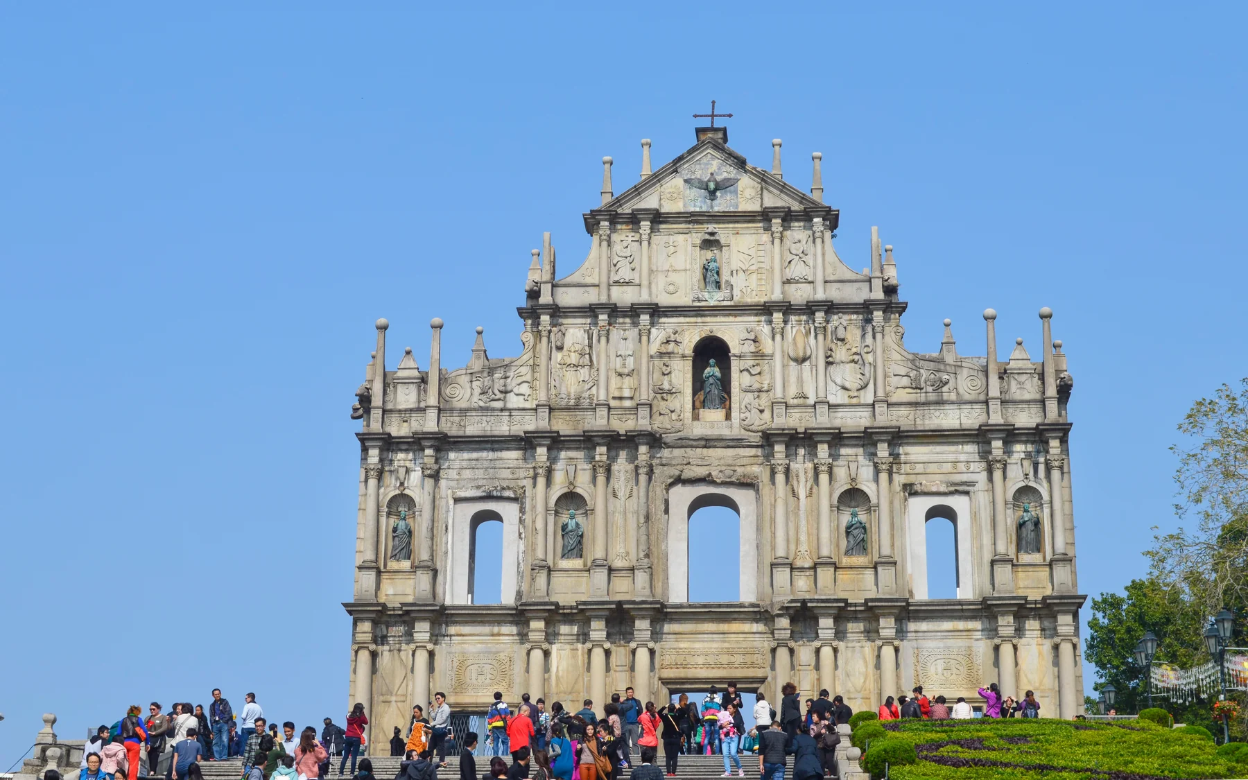 A-Ma Temple in Macau, photographed as a living religious site rather than a decorative stop