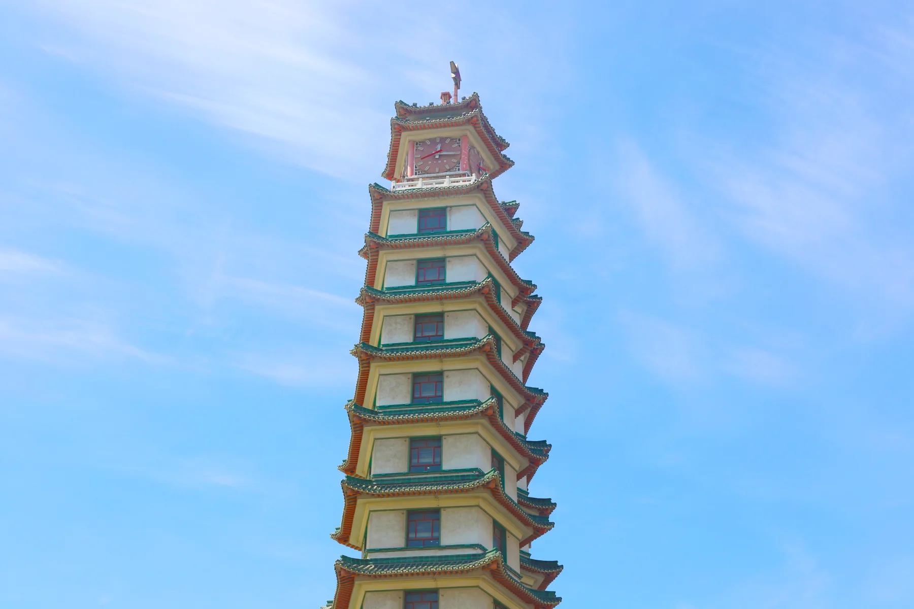 The Erqi Memorial Tower rising above central Zhengzhou