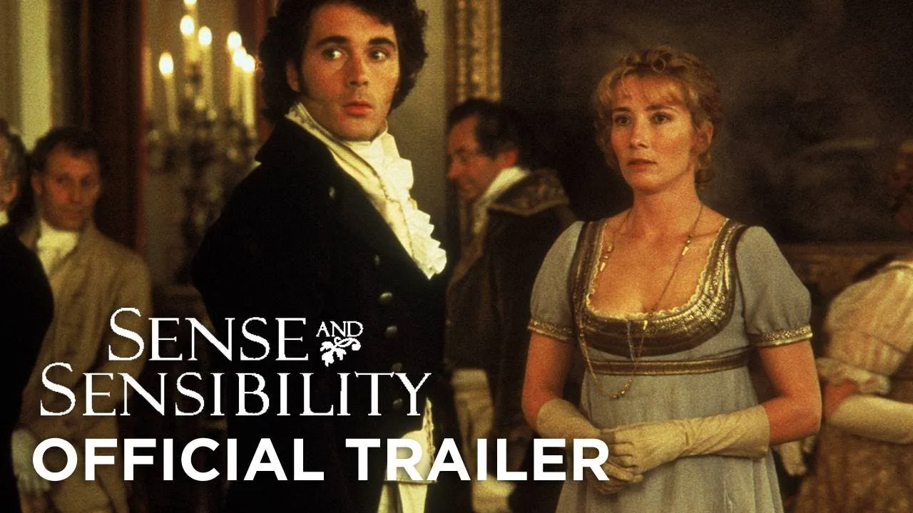 A Sense and Sensibility frame showing Ang Lee's direction of bodies, social distance and feeling inside a shared room