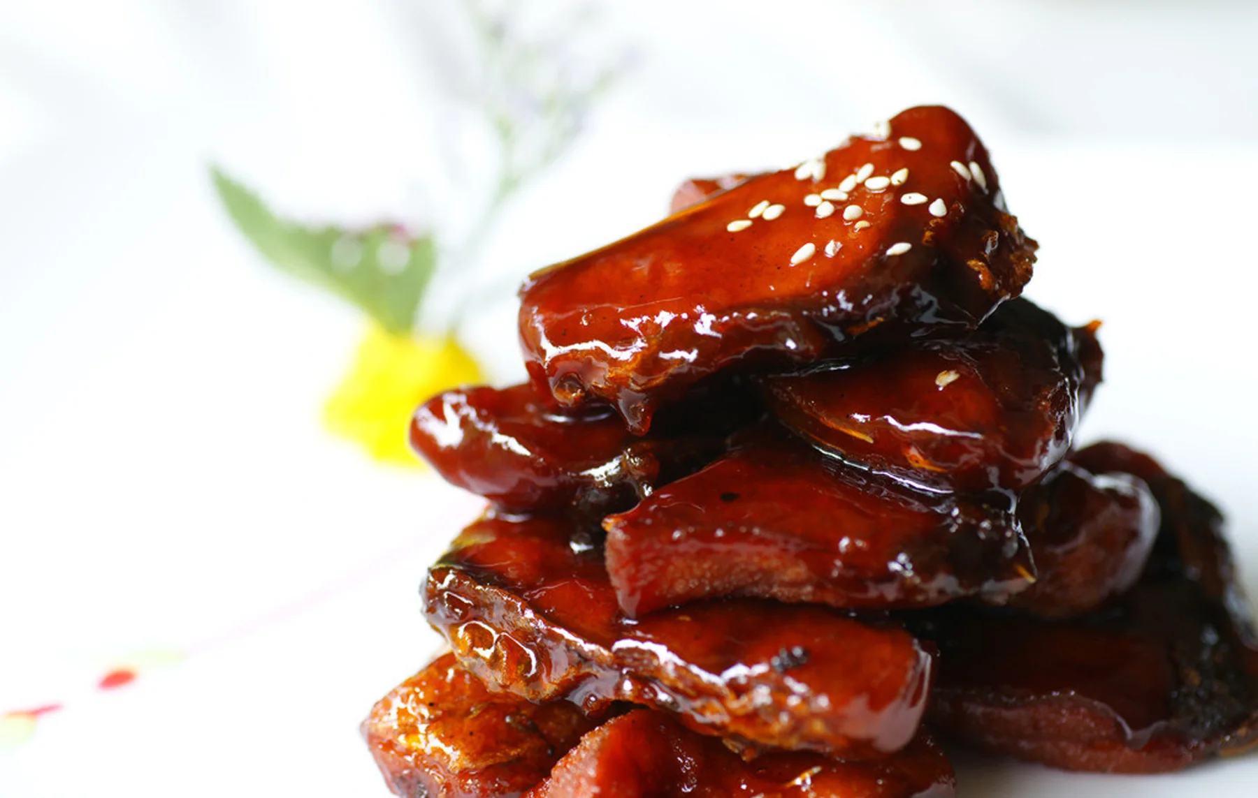 Shanghai smoked fish representing Chinese fish and seafood dishes