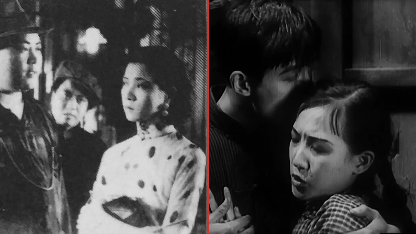 Public-domain scenes from the Shanghai classics The Goddess from 1934 and Street Angel from 1937