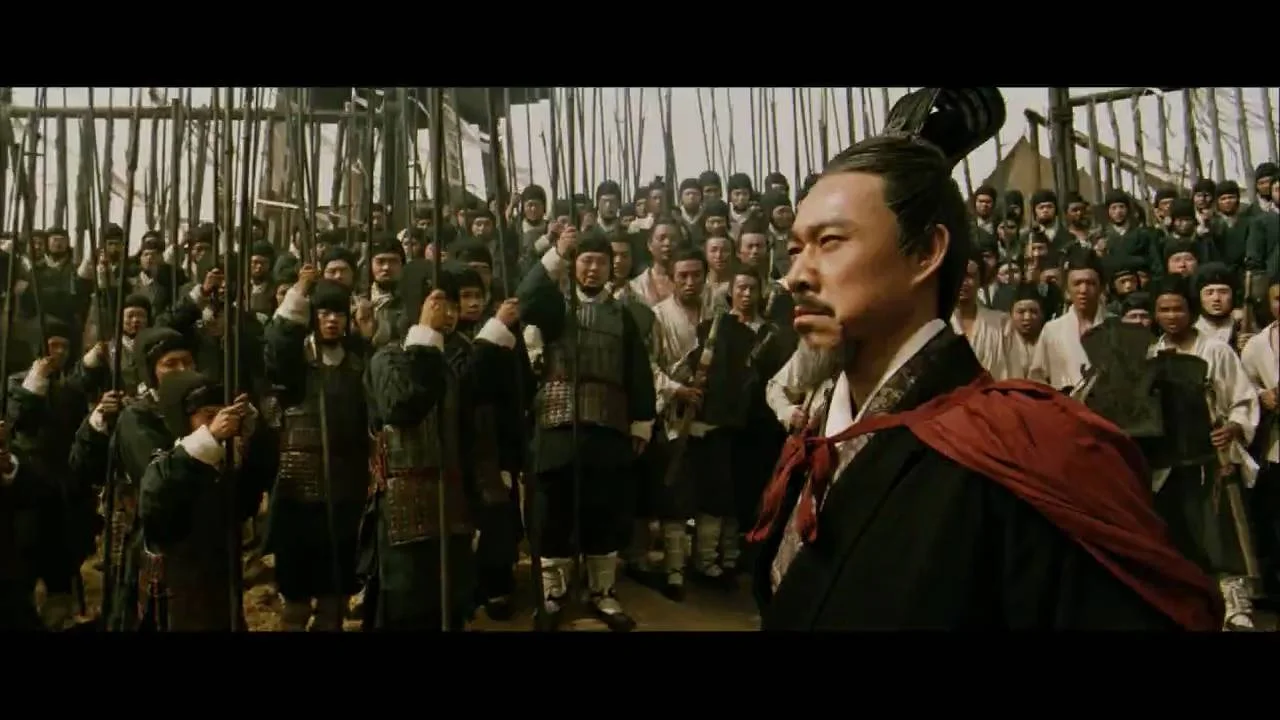 Red Cliff movie ensemble and cavalry in Magnolia Pictures official artwork
