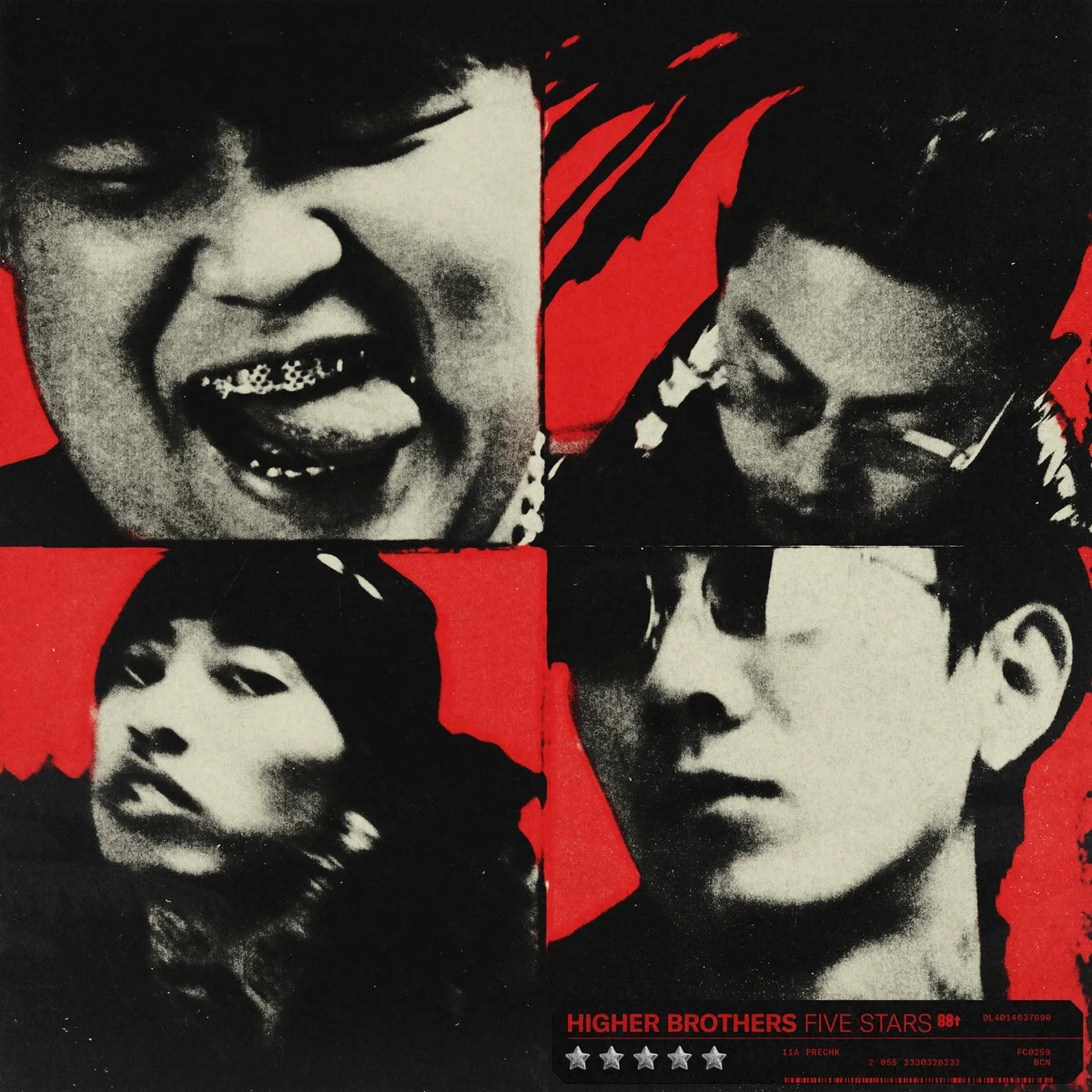 Higher Brothers Five Stars album cover