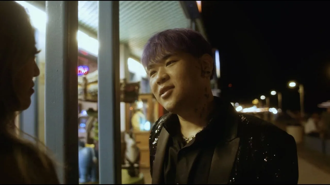 KnowKnow in the R and B All Night official music video