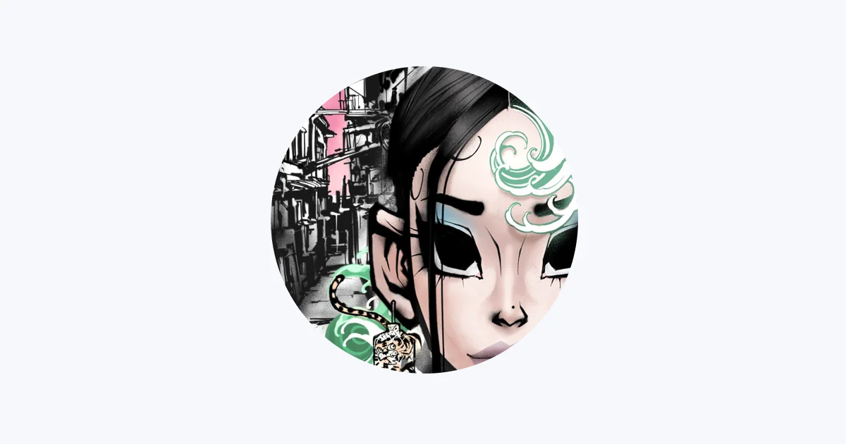 Vinida Weng official illustrated Apple Music artist artwork