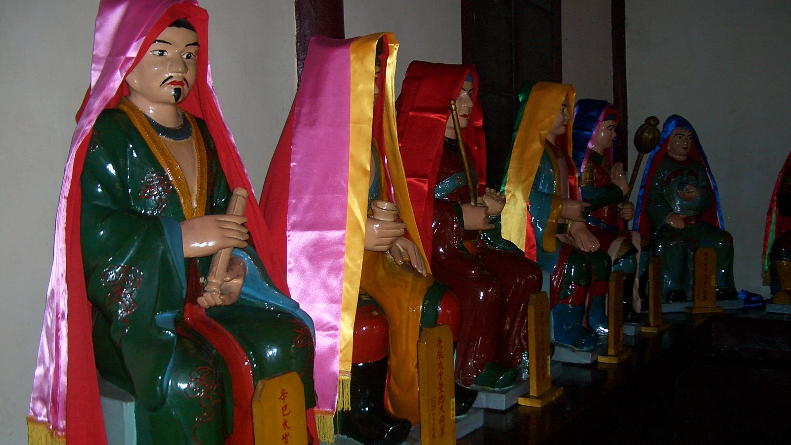 Chinese zodiac elements context showing Tai Sui figures inside Wuhan Changchun Temple's Jiazi Hall