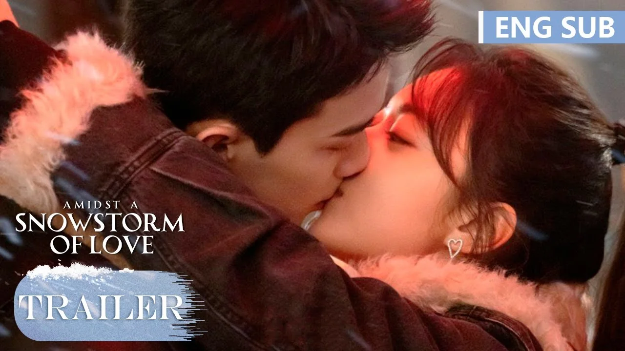 Wu Lei and Zhao Jinmai in Tencent Video's Amidst a Snowstorm of Love trailer