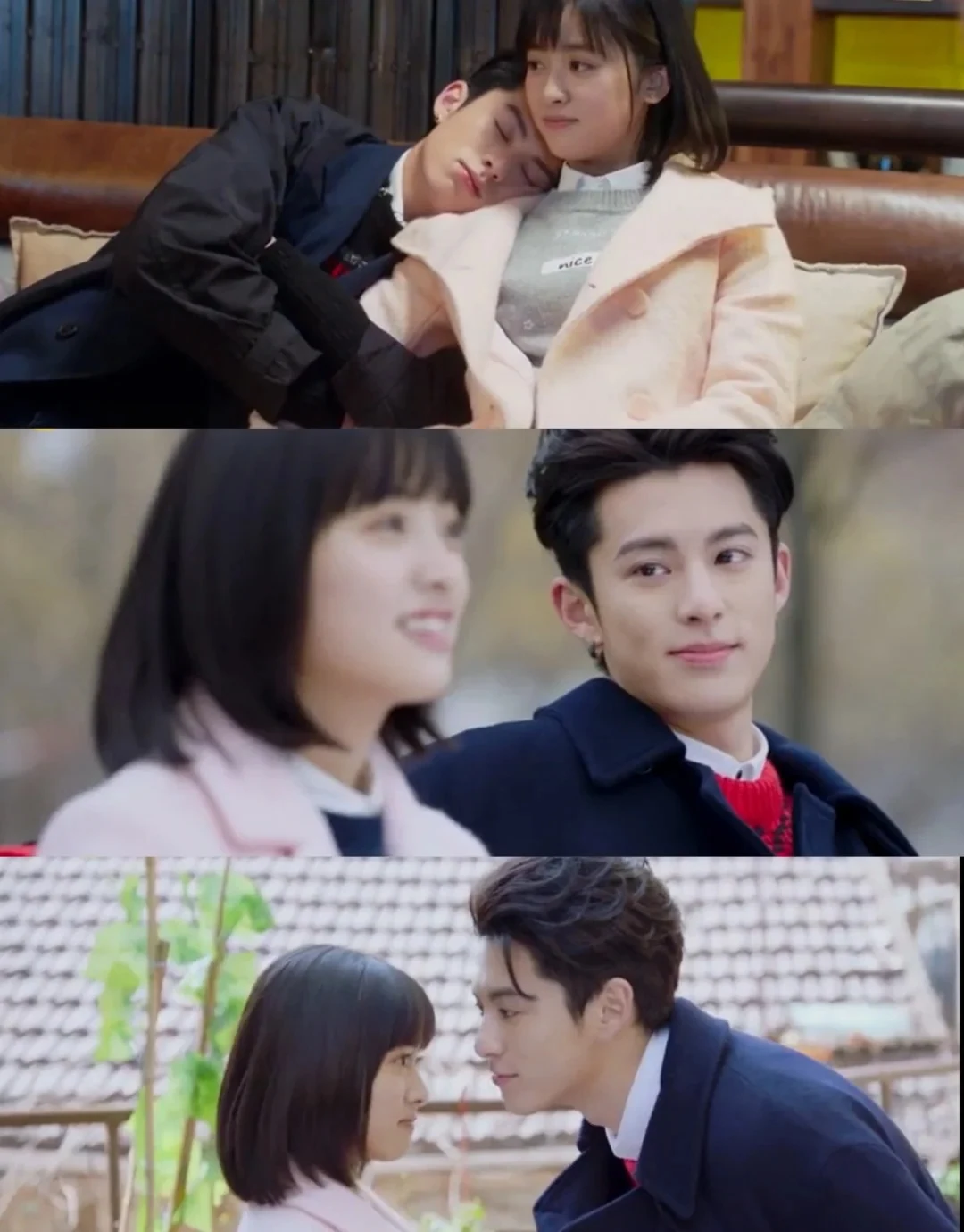 Daoming Si and Shancai across three moments of attention distance and physical closeness in Meteor Garden