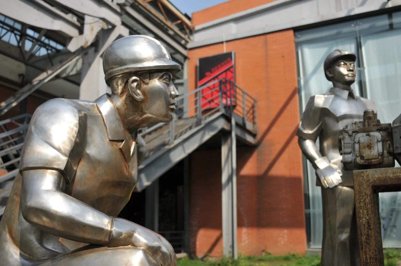 Former industrial buildings reused for music and culture at Chengdu Eastern Suburb Memory